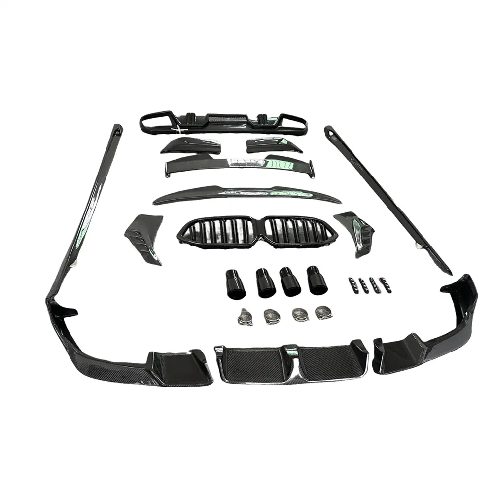 Carbon Fiber LD Aerodynamic full Body aero Kit - BMW X6 G06 LCI 2024+