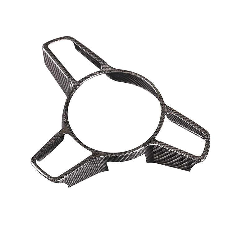 Carbon Fiber Steering wheel trim Cover - Porsche Panamera Cayenne Macan 911 718 918 Cayman