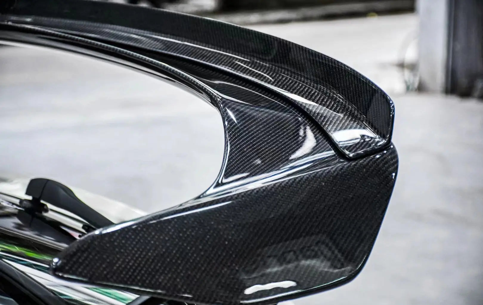 Carbon Fiber Gurney Flap Spoiler for wing - 2023 Honda Type R FL5