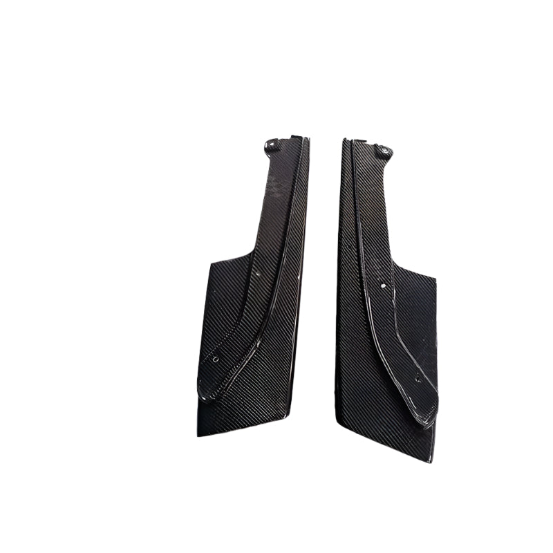 Carbon Fiber VD1 Style Rear Bumper Canard Apron Extension - 22-24 Subaru WRX