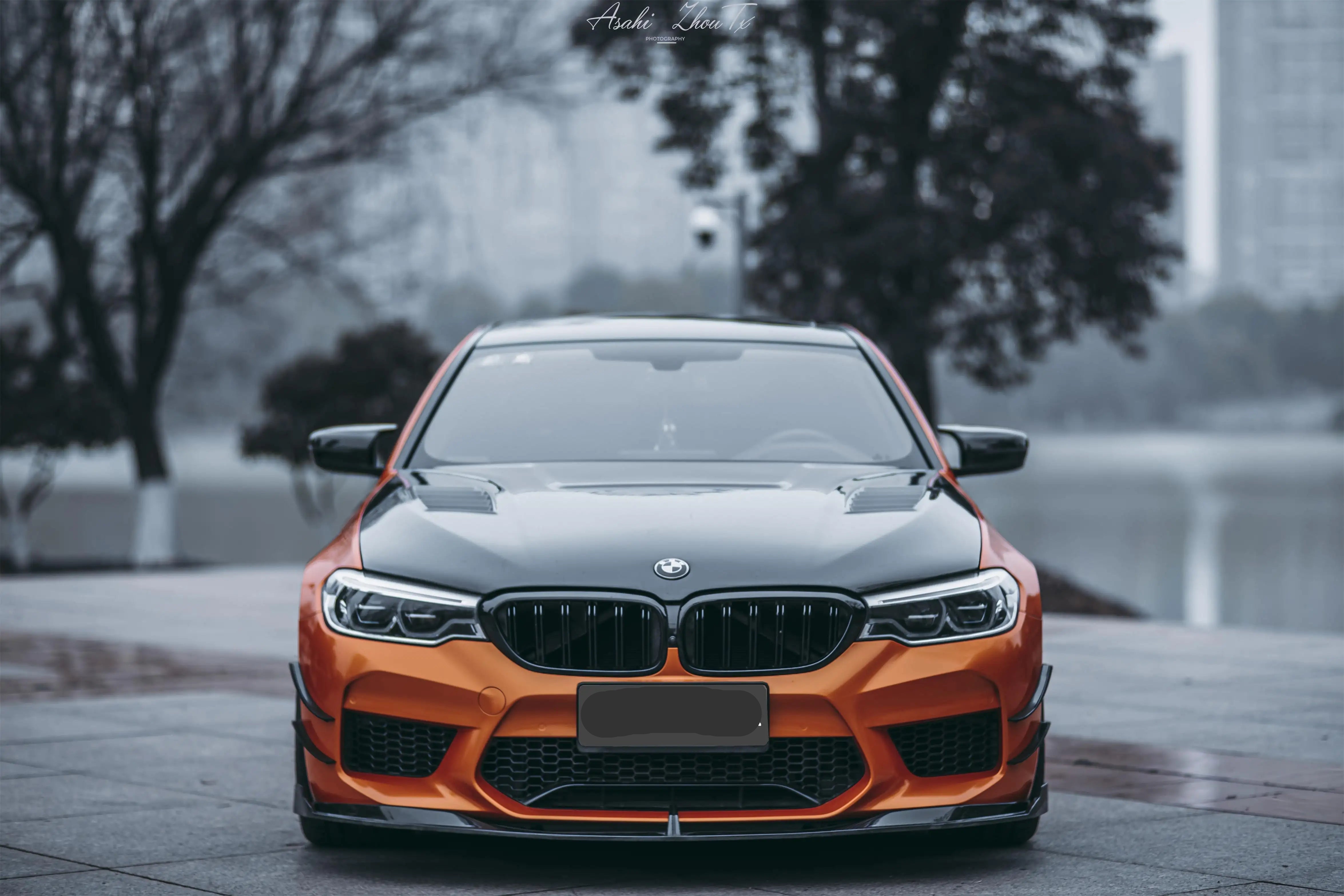 Prepreg Carbon Fiber TK Front Splitter Lip - BMW M5 F90 2018-2019