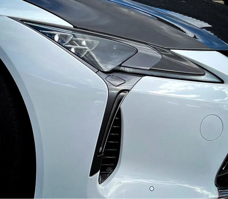 Carbon Head Light Inner Panel Trim -  Lexus LC500