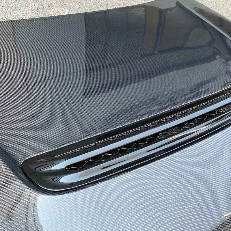 Carbon Fiber OEM Style Front Engine Hood - Honda Civic 11th TYPE R FL5