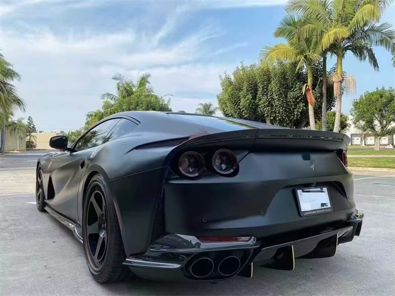 Carbon Fiber Rear Spoiler -  Ferrari 812 GTS
