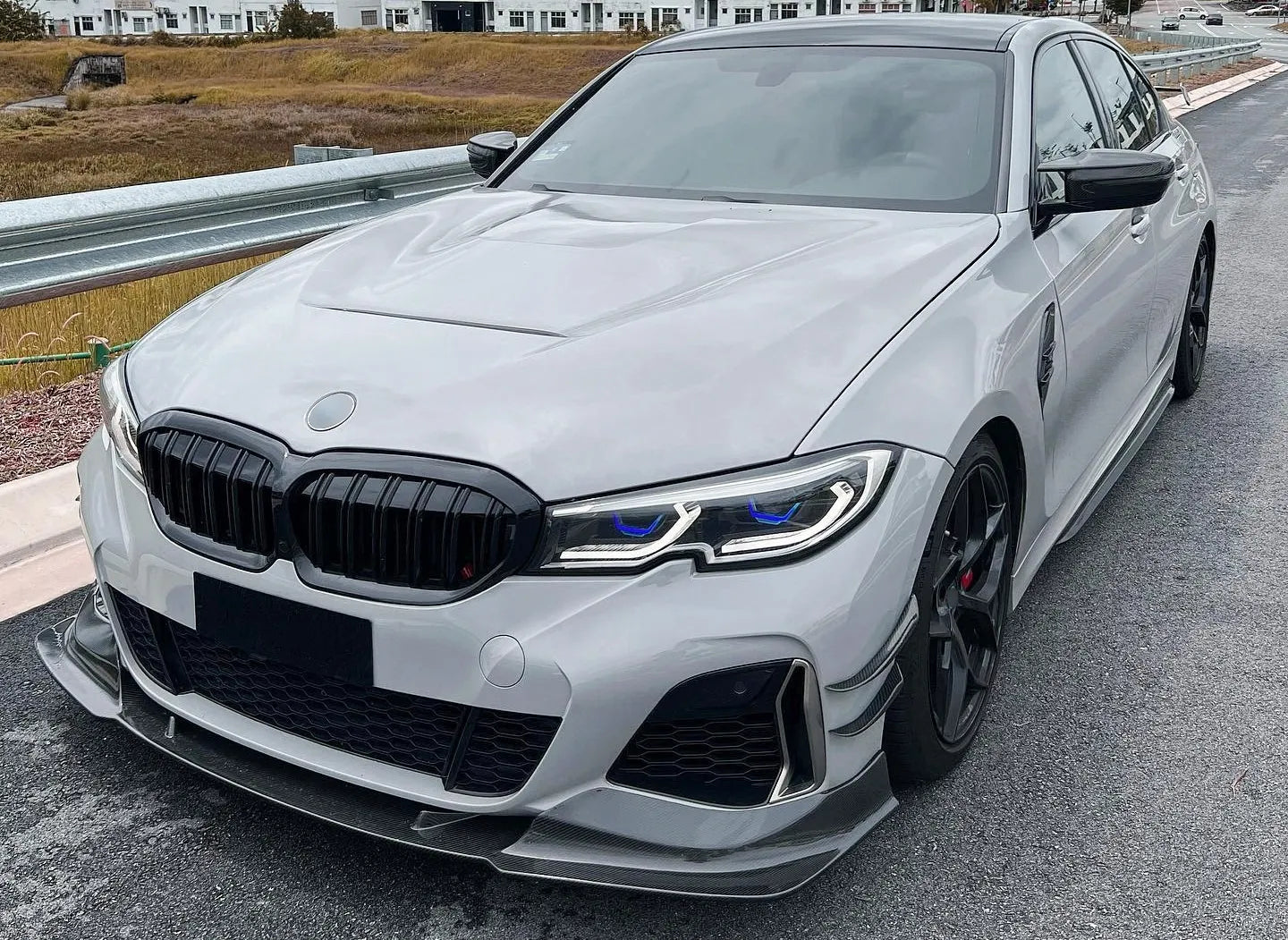 Carbon Fiber CST style Front Lip - BMW 3 Series G20 G28 Pre Lci