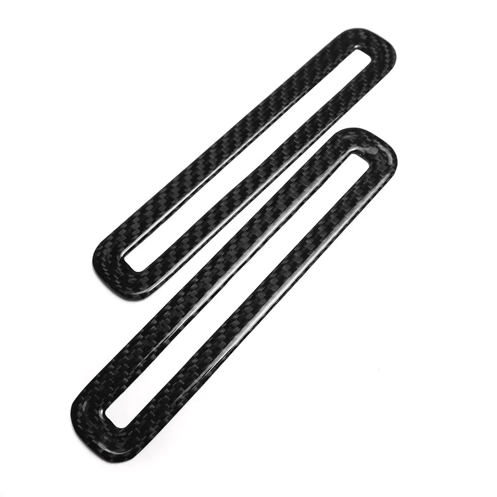 Carbon Fiber Side Door Air Outlet Vent Cover Trim - Ford Mustang S650 GT V8 Dark Horse 2024+