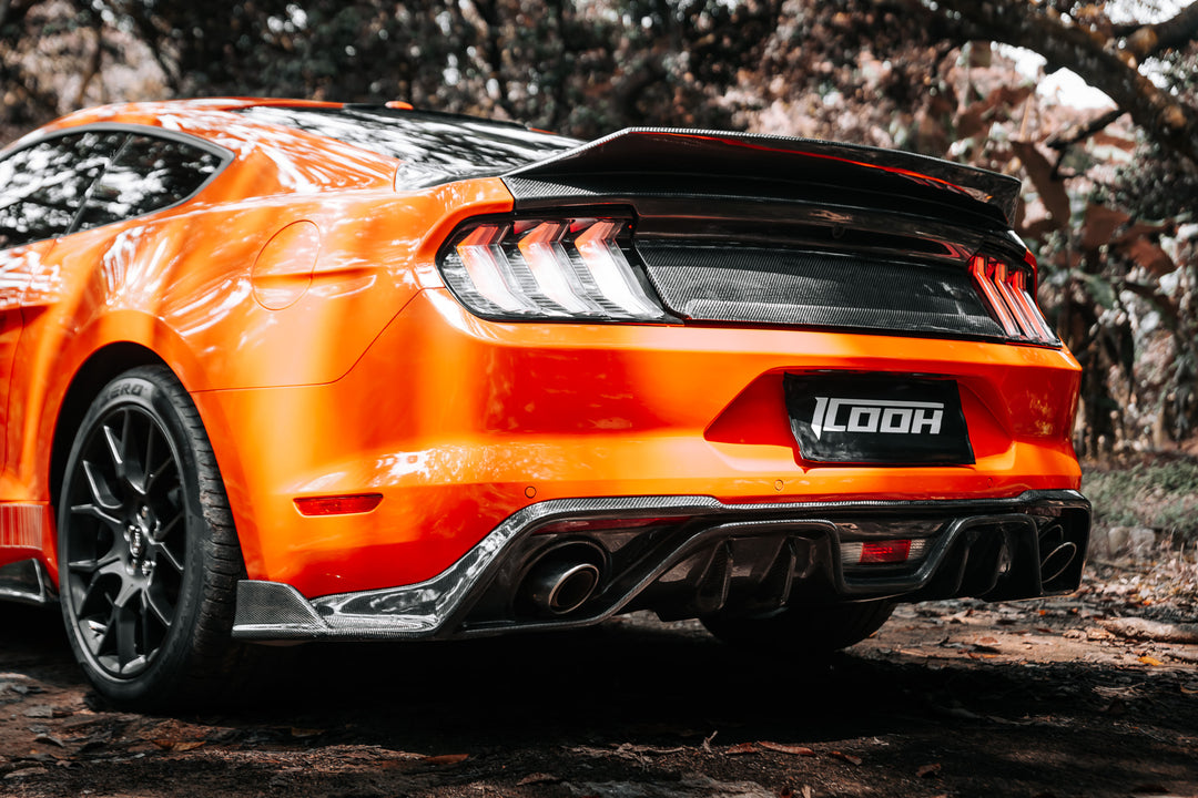 Carbon Fiber Duckbill Rear Trunk Lid - Ford Mustang