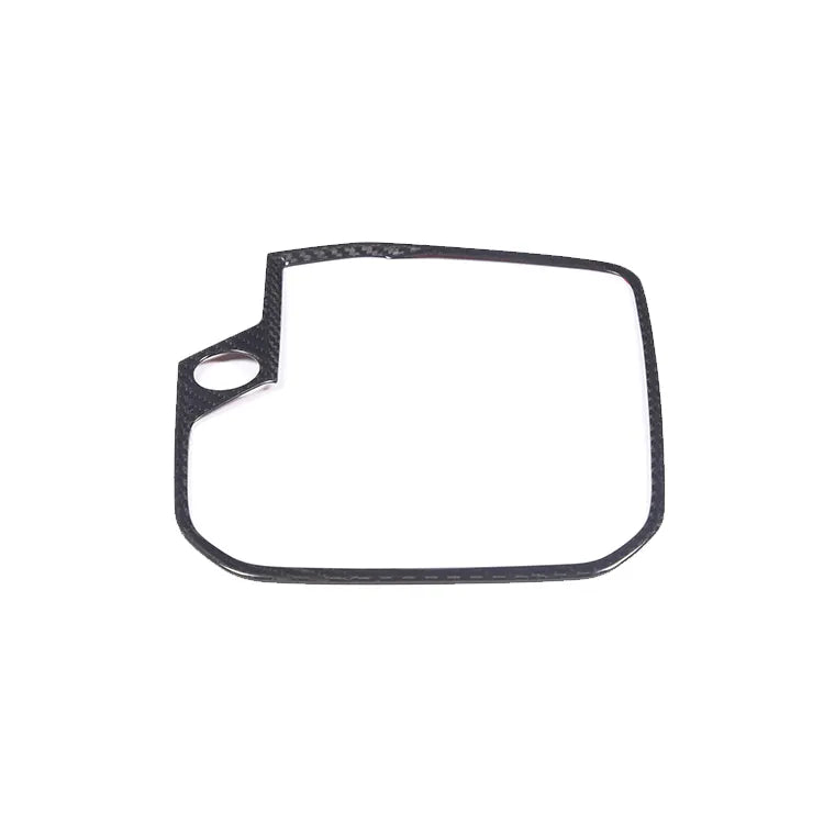 Carbon Fiber Interior Gear Shift Panel Trim - BMW 3/4/8 Series X3 X5 X6 X7 2019-2022