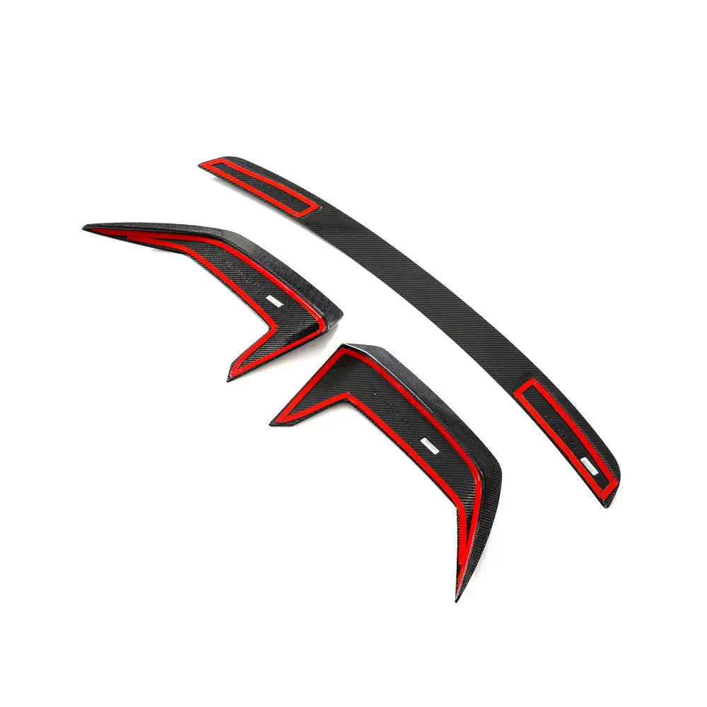 Carbon Fiber Roof Spoilers (3pc)-  Audi RSQ8 SUV Sport 2020-2023