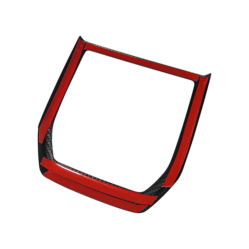 Carbon Fiber Interior Gear Shift Frame Cover - Subaru WRX 2022-2024