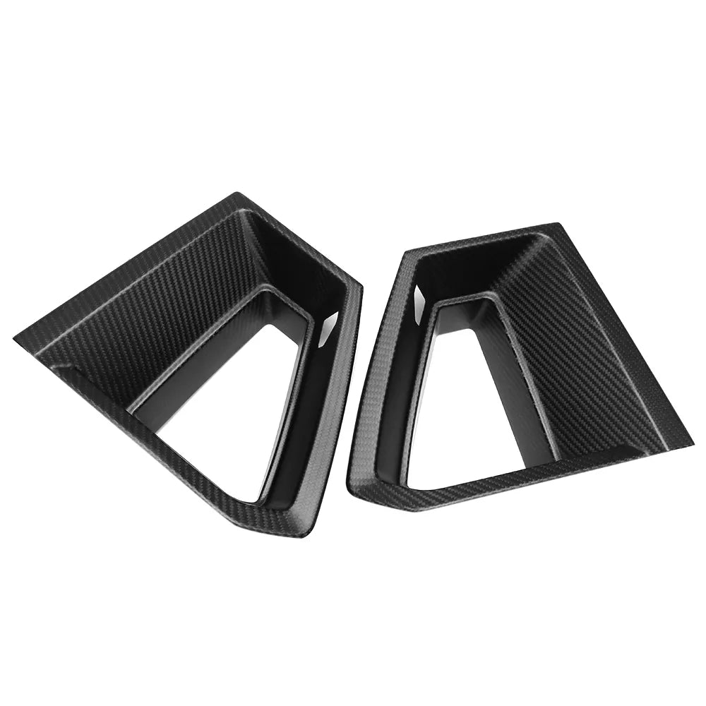 Prepreg Carbon Fiber Front Side Air Duct Grille - Ford Mustang S650 Dark Horse 2024+