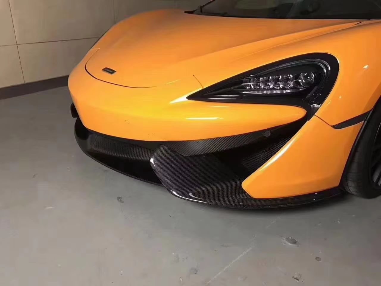 Carbon Fiber Front Lip - McLaren 540c 570s