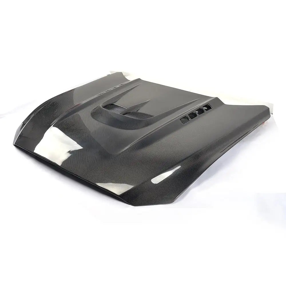 Carbon Fiber Vented Front Engine Hood - Ford Mustang 2015-2017