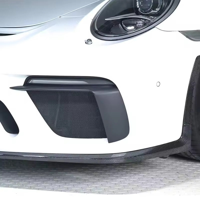 Carbon Fiber Front Lip (3pc) - Porsche 991 GT3