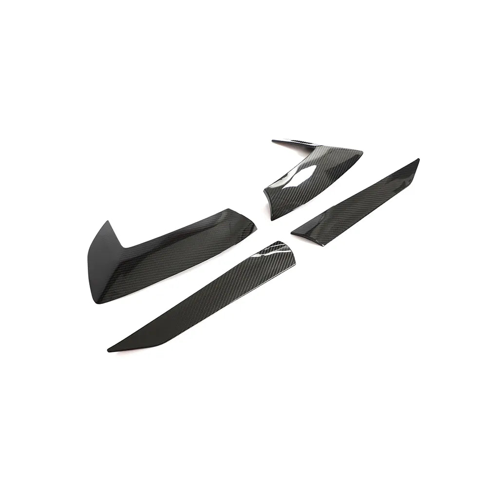 Carbon Fiber Side Fender Vent Door Garnish Trim - Corvette C8