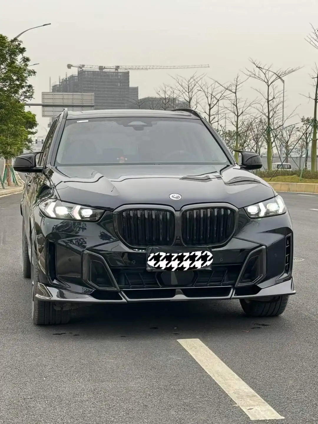 Carbon Fiber LD Front Lip & Rear Diffuser Combo - BMW G05 X5 LCI