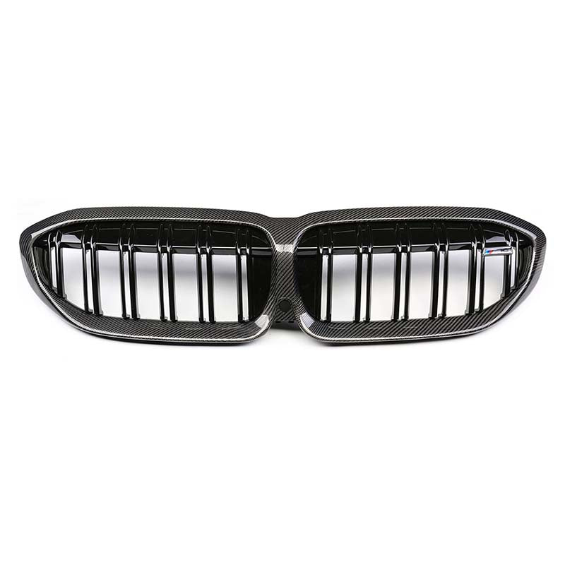 Carbon Fiber Dual Slat Front Grille - BMW G20 3 Series Prelci