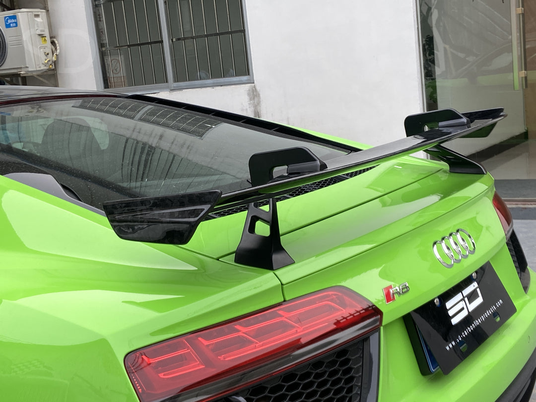 Prepreg Carbon Fiber Performance Style Vented Wing - Audi R8 Gen 2