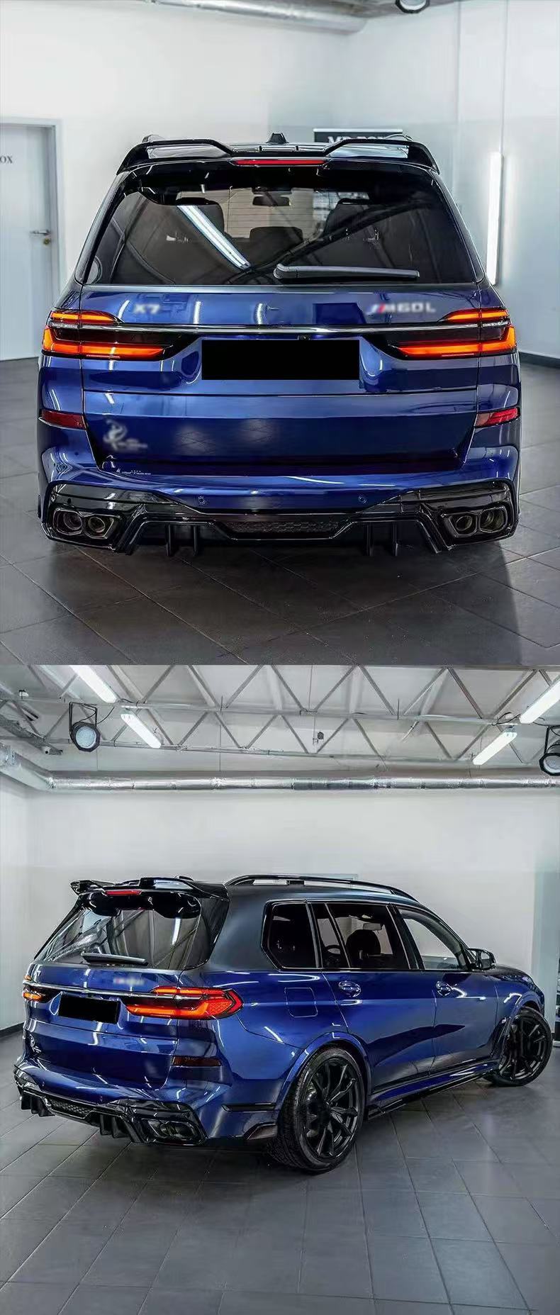 Carbon Fiber LD Style Roof Spoiler - BMW X7 G07