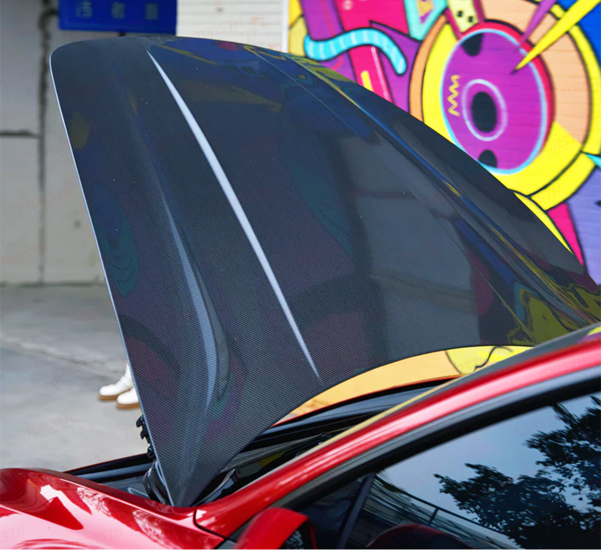 Carbon Fiber OEM+ Style Front Hood Bonnet -  2024+ Tesla Model 3