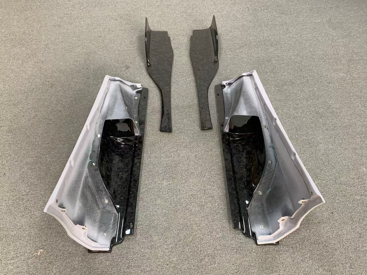 Carbon Fiber 765LT Style Side Skirts - McLaren 720S