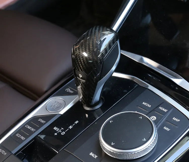 Carbon Fiber Interior Gear Shift Knob - BMW 1/3/4 Series F40 G20 G21 G22 G23 G24 Z4 2020-2023