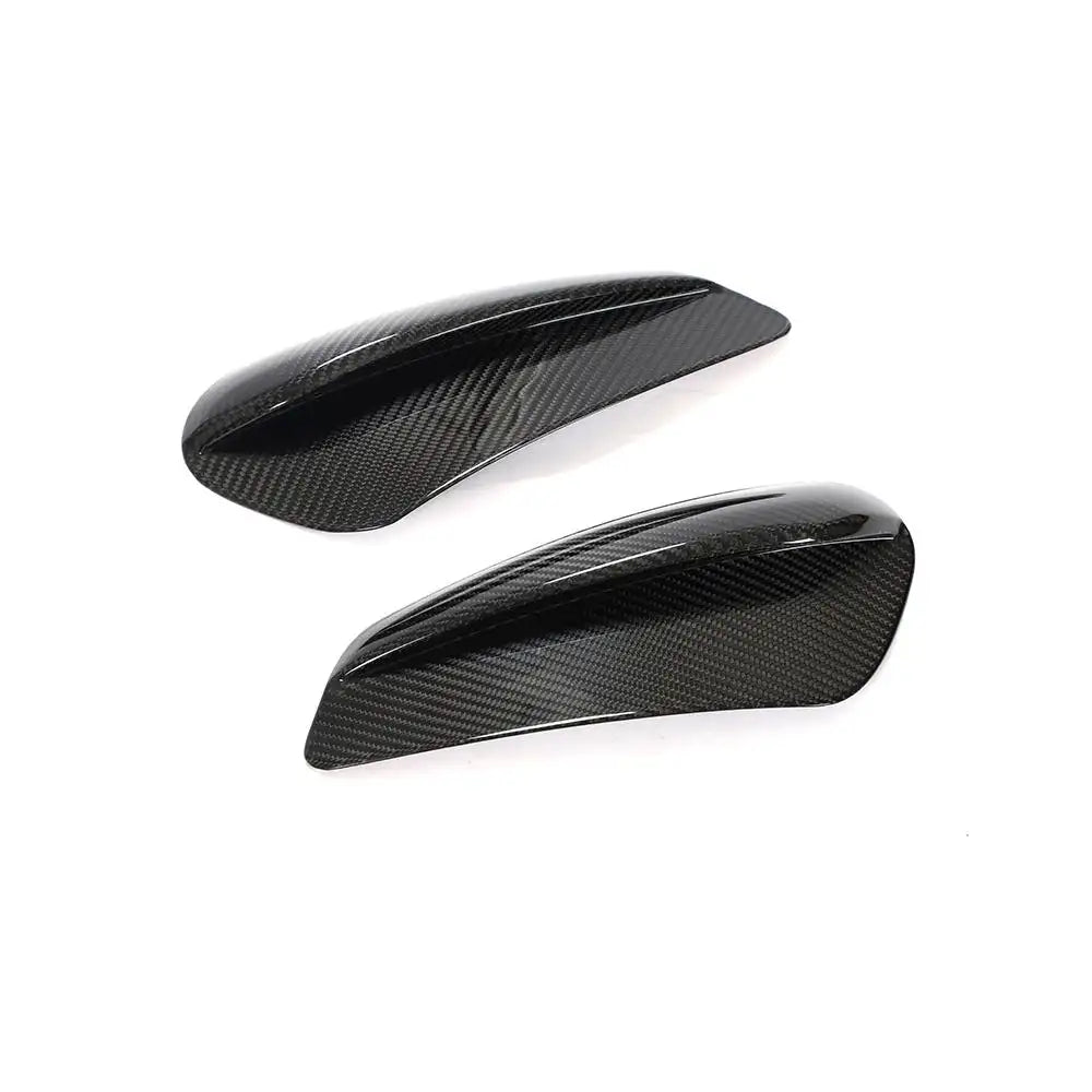 Carbon Fiber Rear Bumper Vent Trim Cover - Porsche 911 Carrera Turbo S GT3 Targa 2-Door 2019-2022