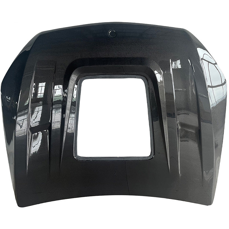 Carbon Fiber Engine Hood Bonnet w/ Transparent Window - Mercedes Benz GLC X253 C253 GLC