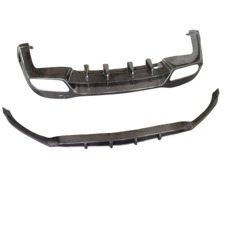 Carbon Fiber Front Lip & Rear Diffuser - MERCEDES BENZ GLC63s GLC43AMG GLC SUV X253