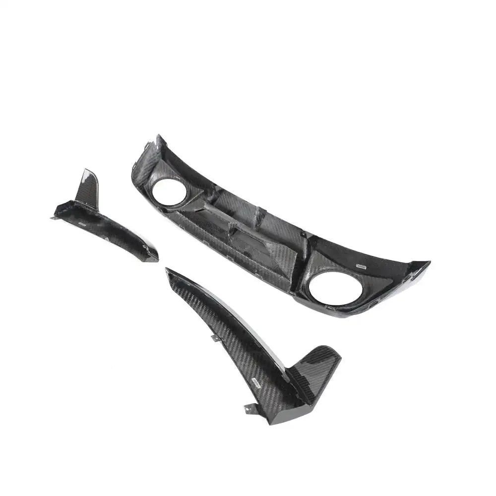 Prepreg Carbon Fiber Rear diffuser w/ Side Canard - Porsche 911 992 Turbo S Coupe 2019-2021