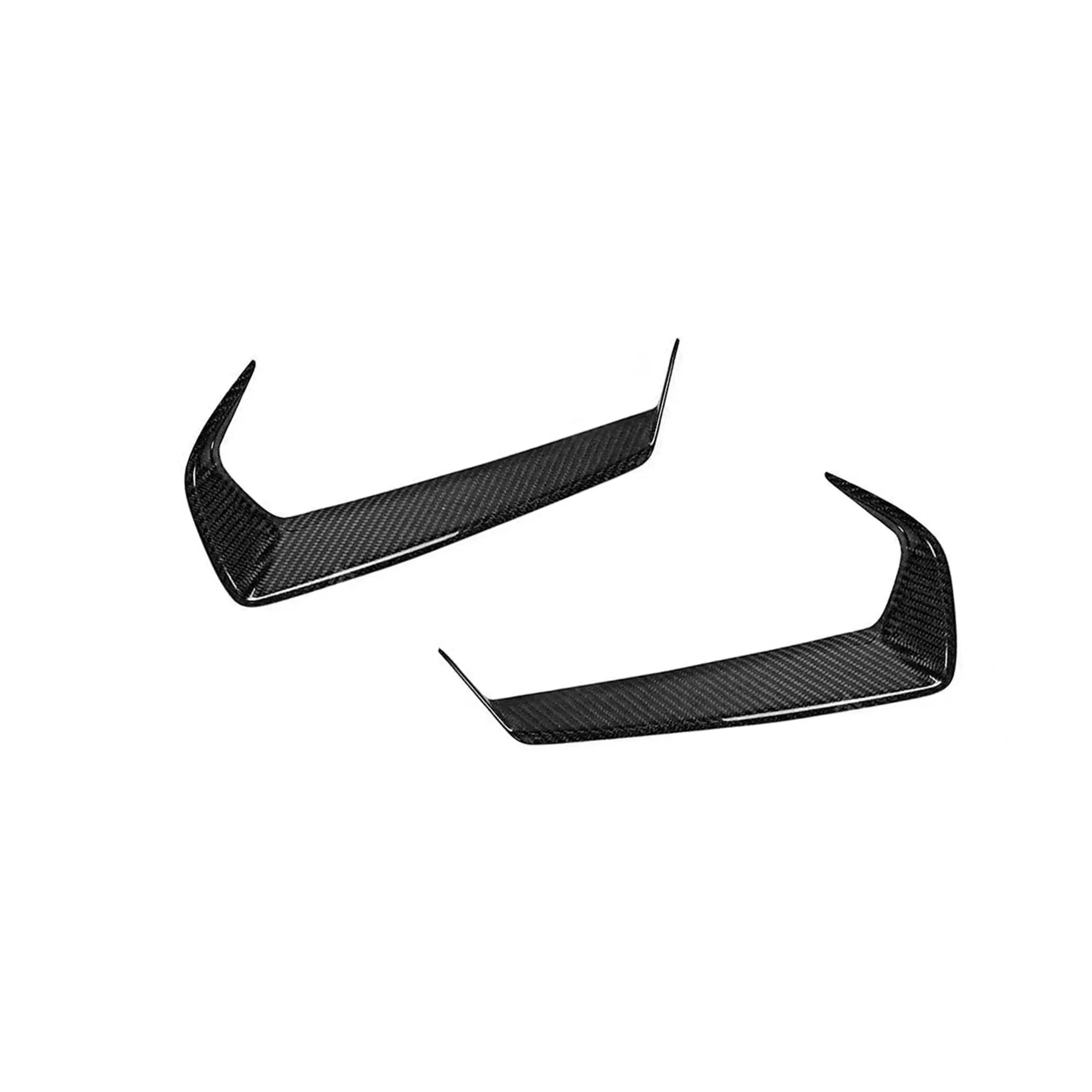 Carbon Fiber Headlight Bumper Trim - Nissan GTR 35 2008-2016