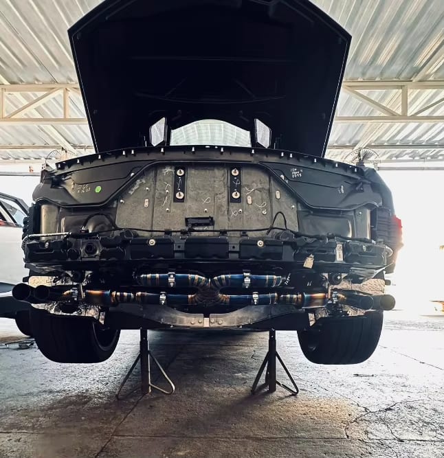 Titanium Full Valved Exhaust - 2020 - 2024 Corvette C8