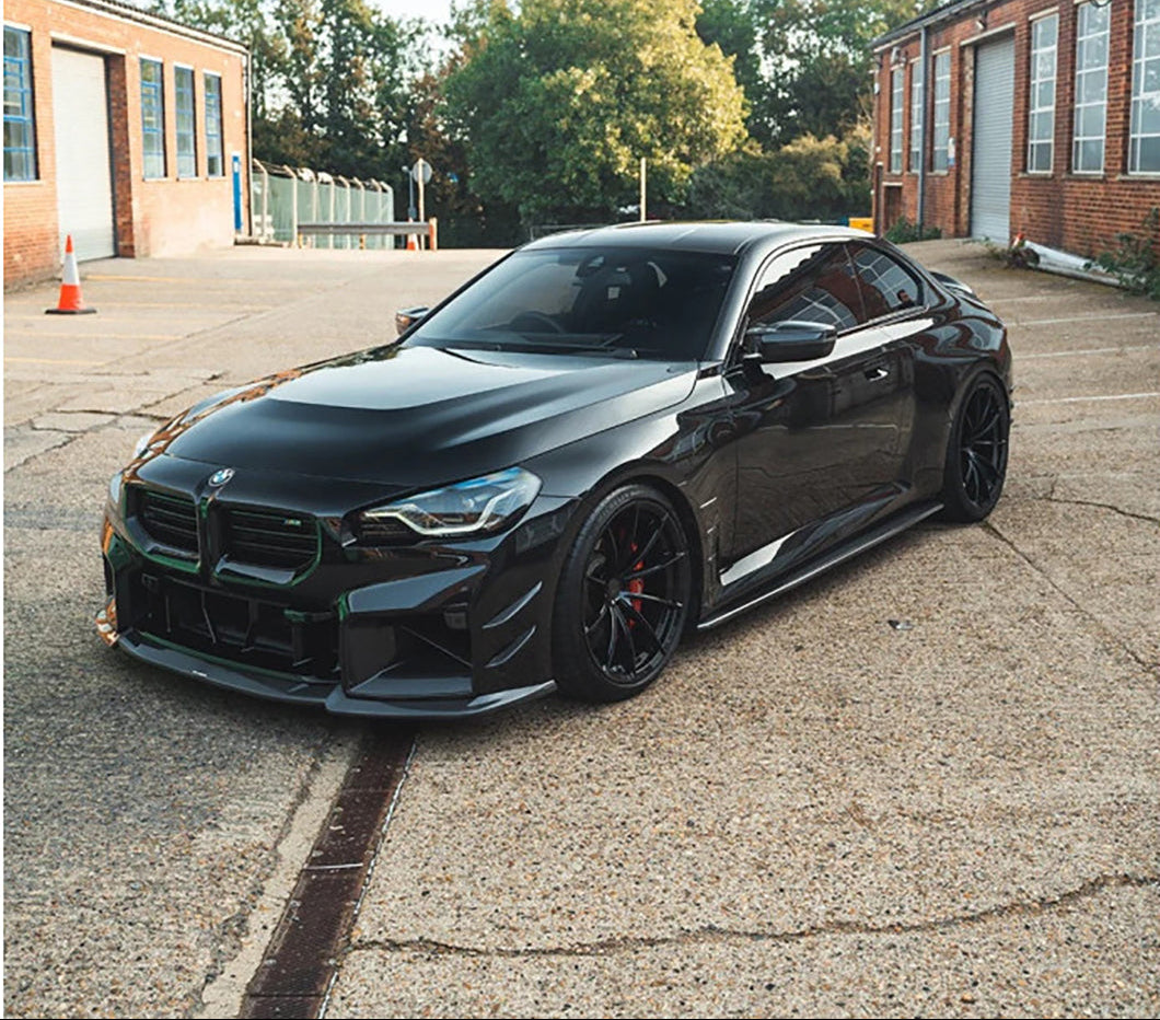 Carbon Fiber Ct Design Front Lip - BMW G87 M2