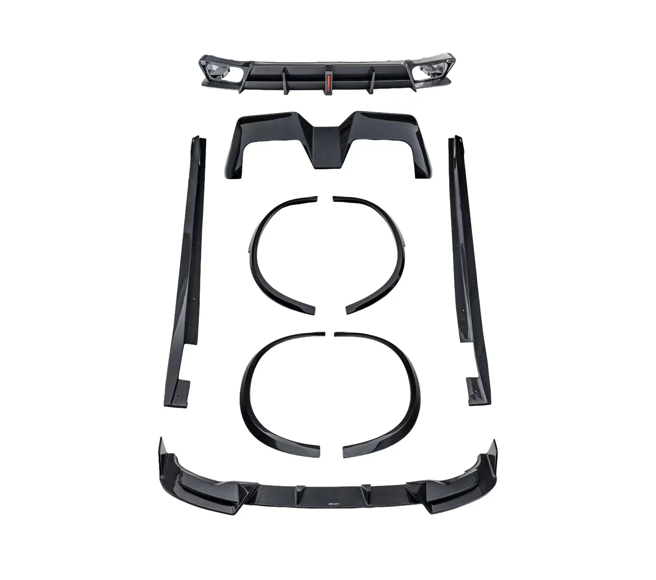 PrePreg Carbon Fiber C Style Aerodynamic Body Kit - BMW X5 G05 LCI