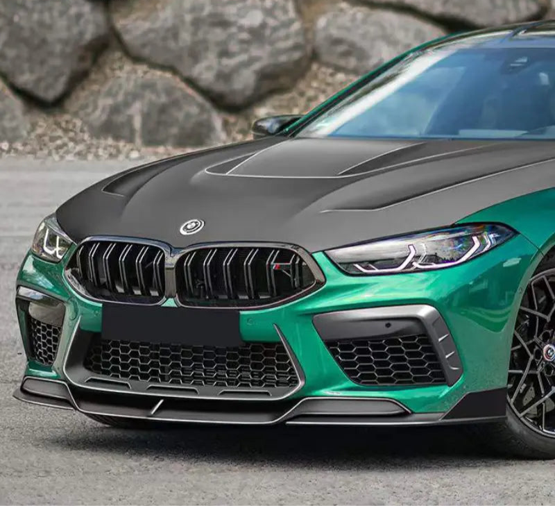 Dry Carbon Fiber Paktech Engine Hood Bonnet - BMW M8 F91 F92 F93