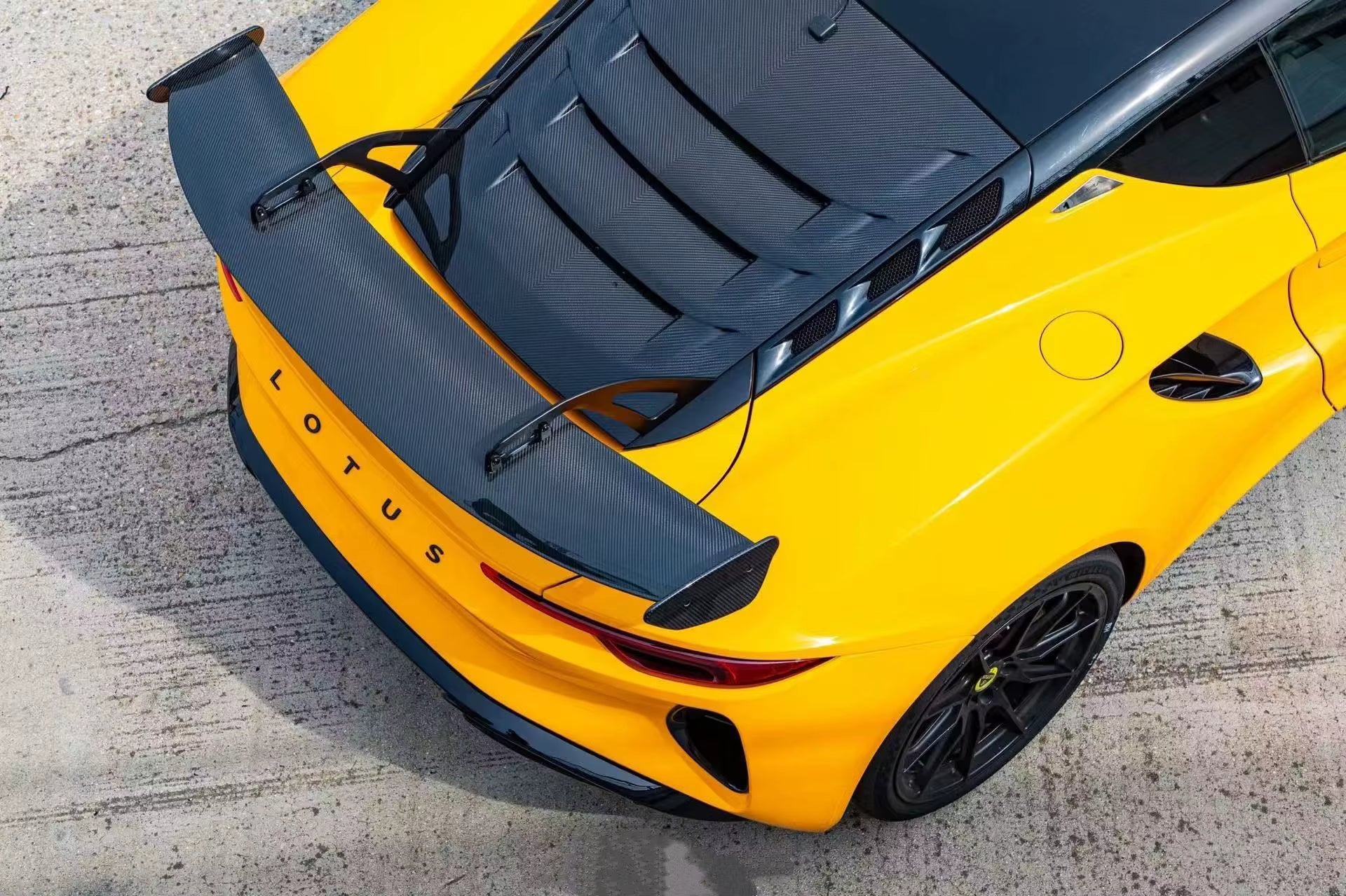 Carbon Fiber Rear GT Style Wing - Lotus Emira