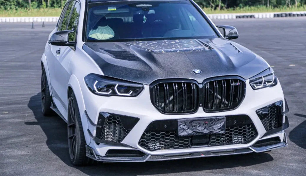 Carbon Fiber AE Style Front Lip - BMW X5M F95