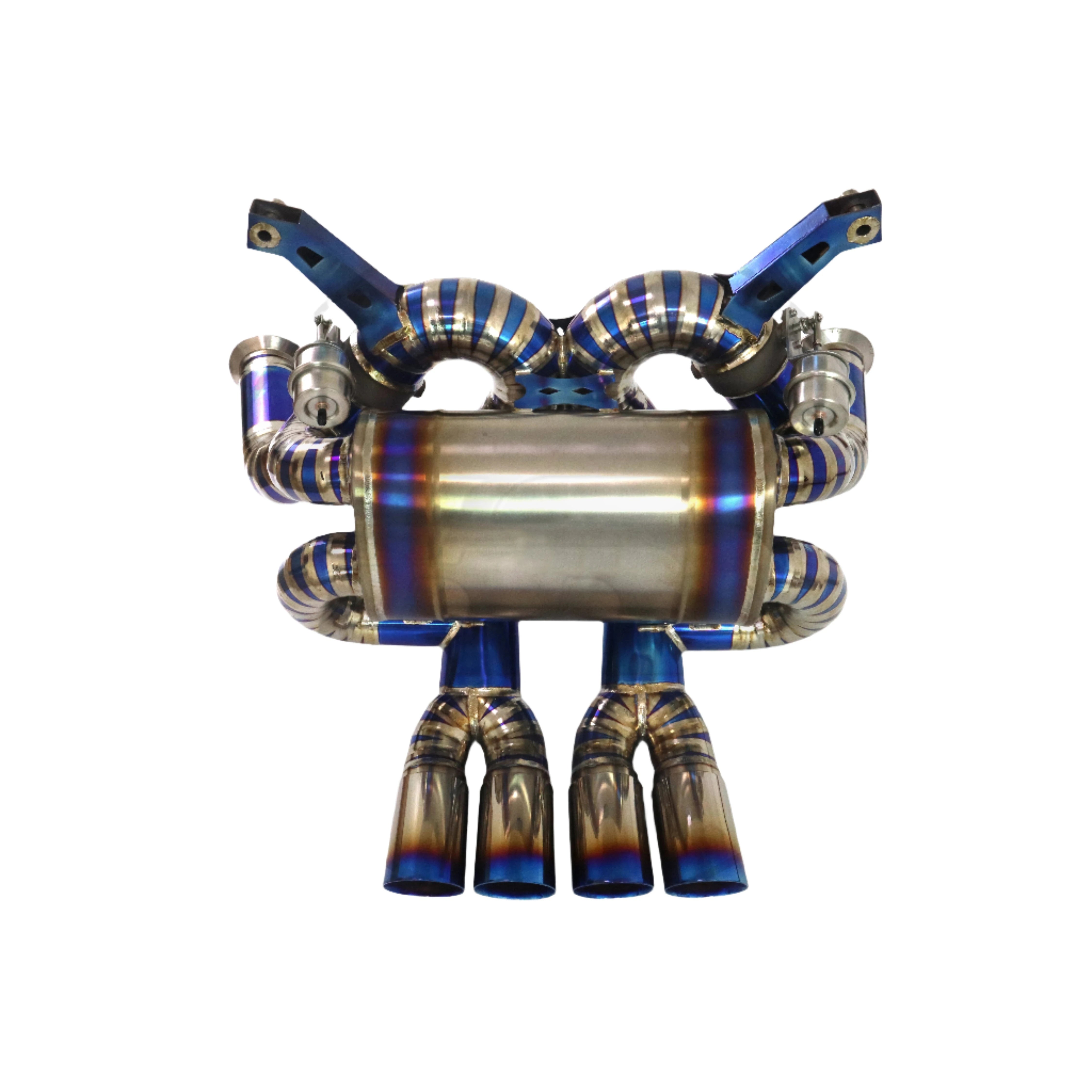 Titanium Alloy Exhaust System Performance Catback w/ Valve Muffler -  Lamborghini Aventador LP700 6.5l V12