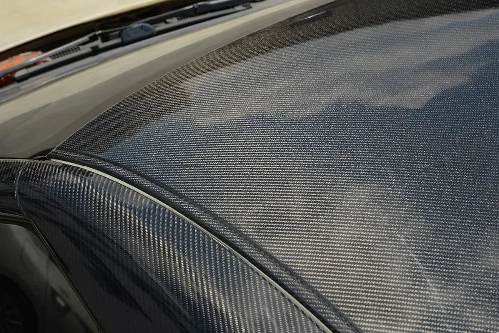 Carbon Fiber Roof Cover Overlay - Nissan R35 GT-R Base Coupe 2009-2015