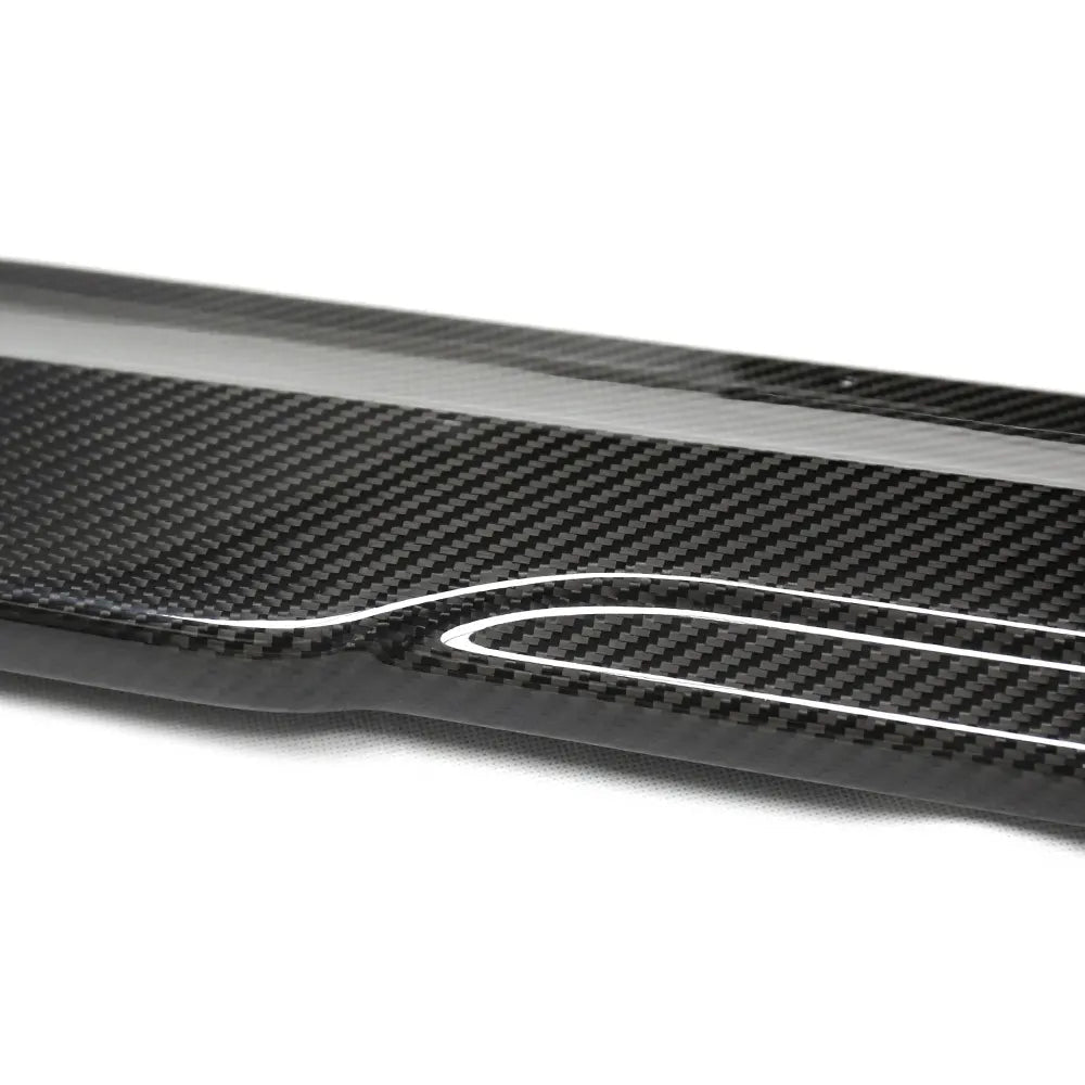 Prepreg Carbon Fiber C Style Side Skirt extension - Tesla Highland Model 3