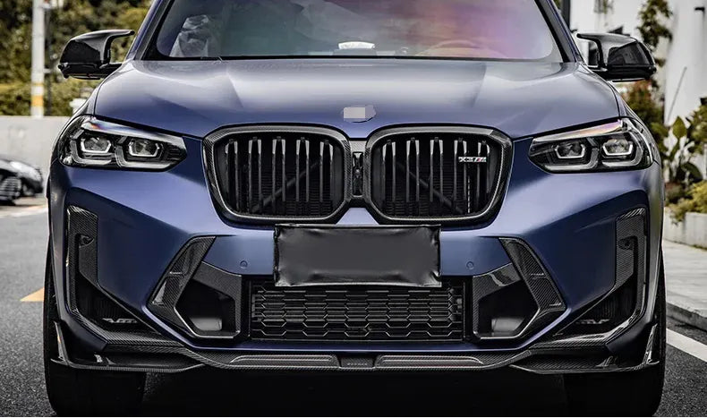 Carbon Fiber Center Air Duct Bumper Trim - BMW X3M F97 X4M F98