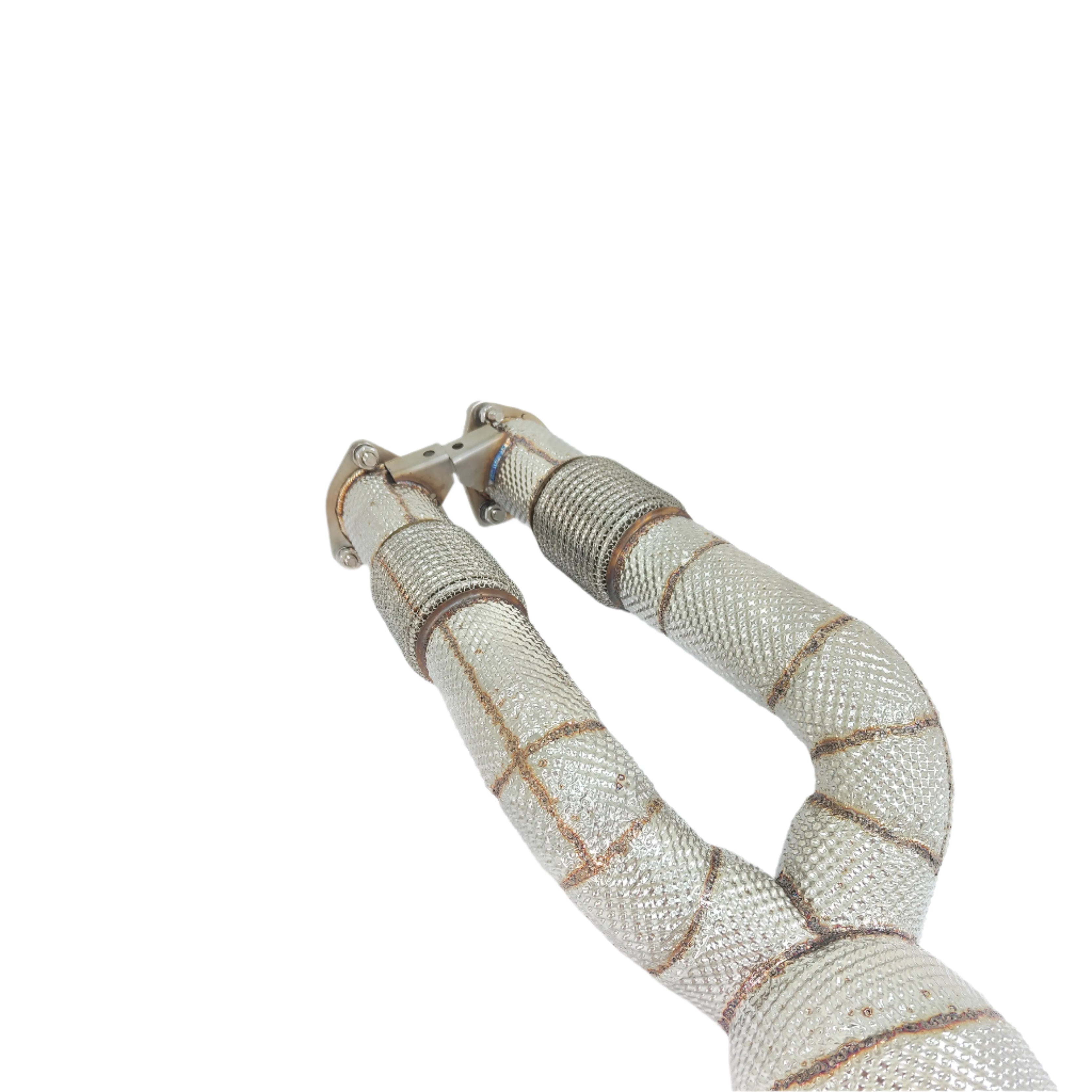 Racing High Flow Downpipe W/ Heatshield w/ Heat Shield - Audi TTRS RS3 2.5T