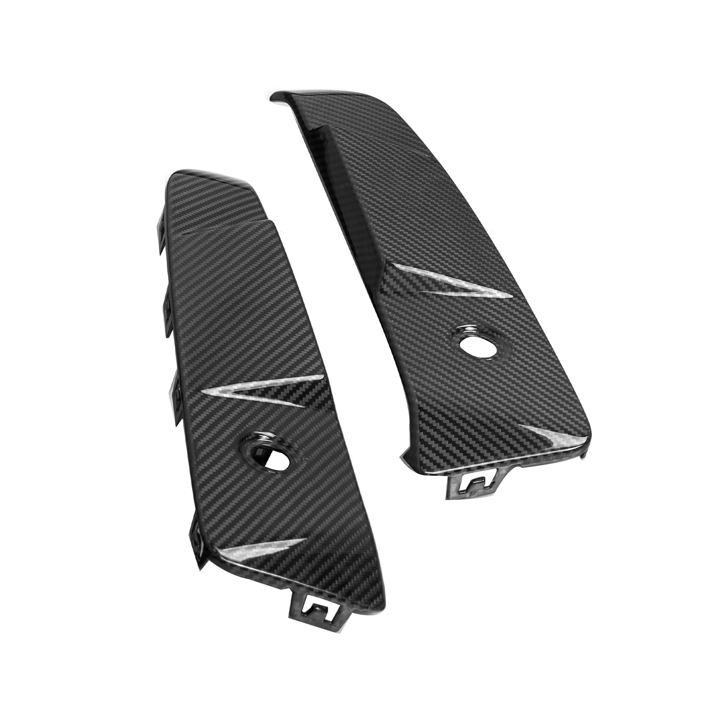 Carbon Fiber Rear Corner Canard Replacement Trim- BMW X3 G45 G48 2025+