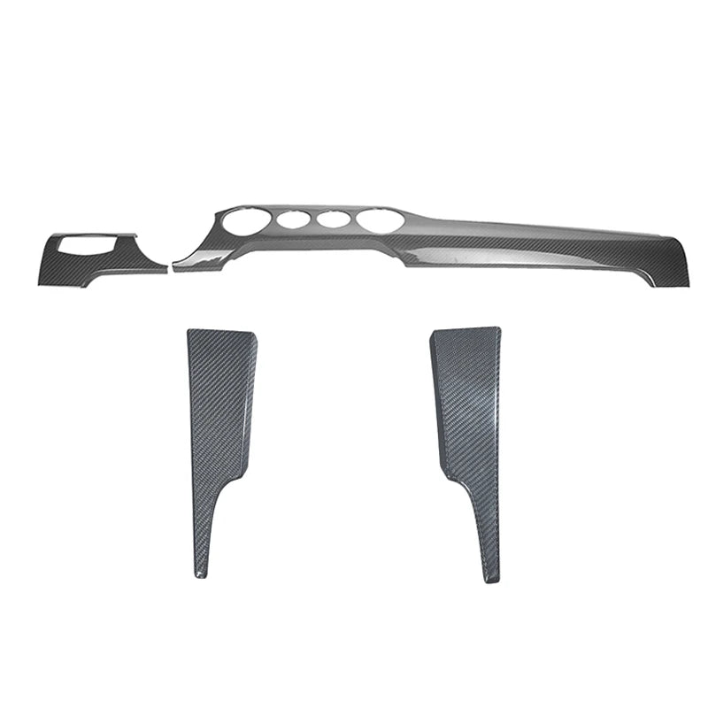 Carbon Fiber Dash Board Trim Console Panel Molding Cover - Ford Mustang GT