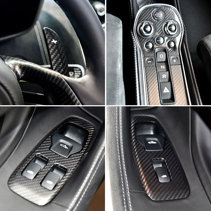 Dry Carbon Fiber Interior Replacement Kit - Mclaren 540C 570S