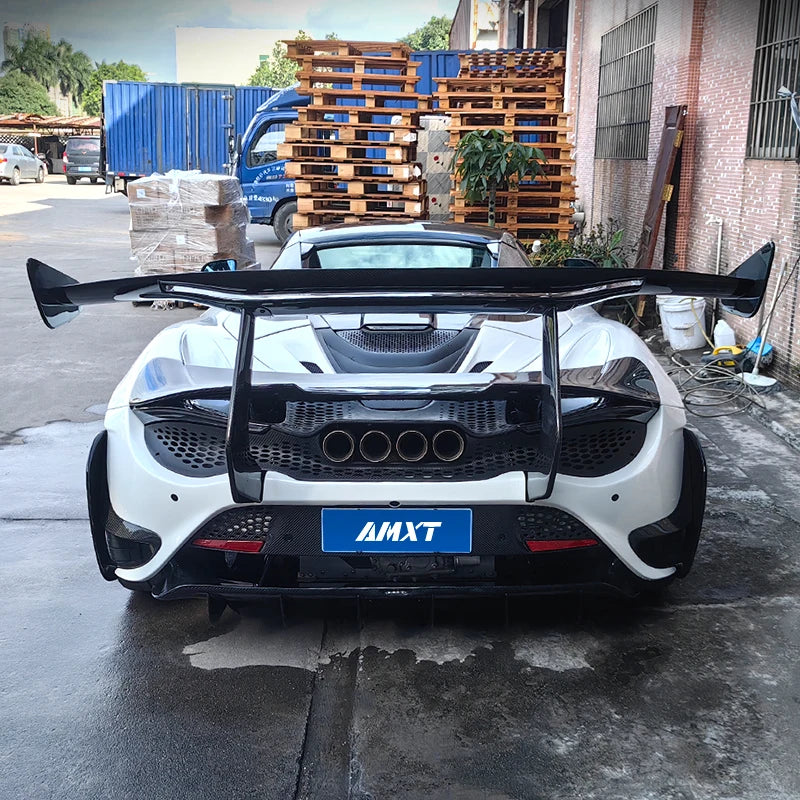 McLaren 720s/765LT Carbon Fiber Chassis Mount Wing