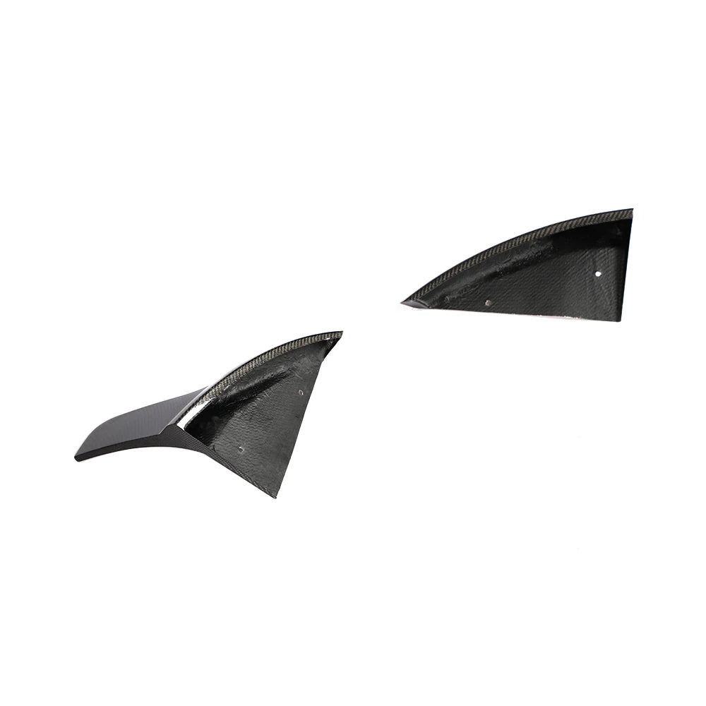 Carbon Fiber Car Rear Diffuser Side Splitters for Tesla Model 3