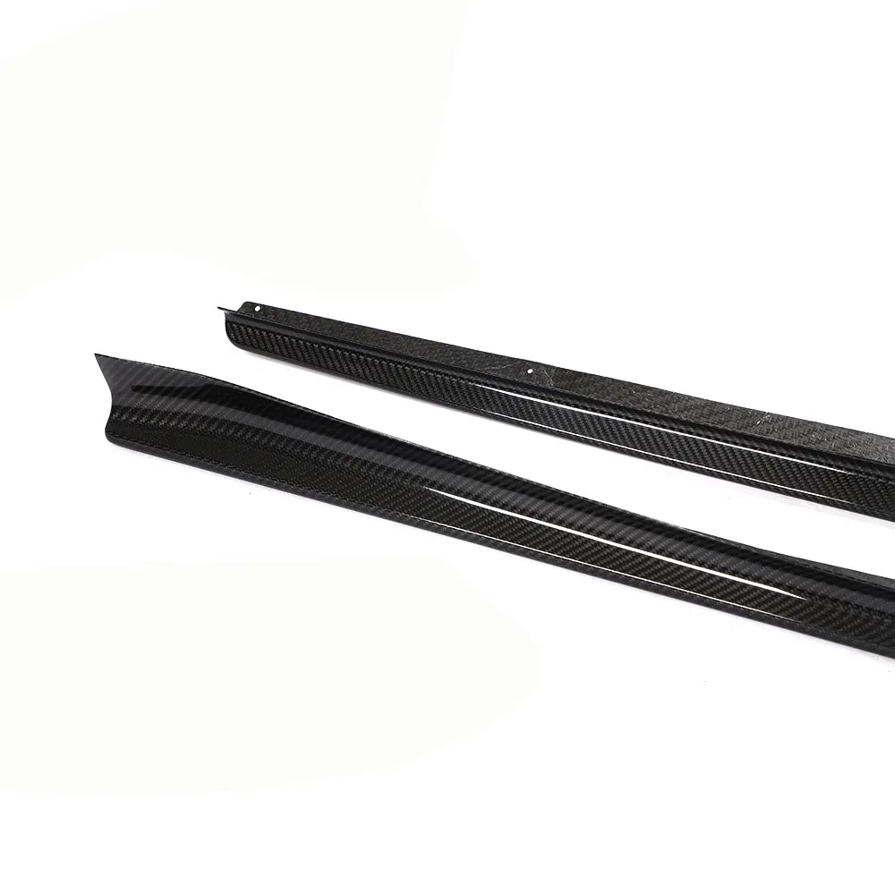 3D Style Carbon Fiber Side Skirts Extensions - BMW 8 SERIES G15 G16 / M8