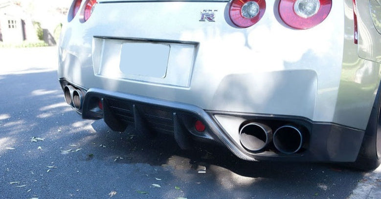 Carbon Fiber Rear Diffuser - Nissan GTR R35 09-11
