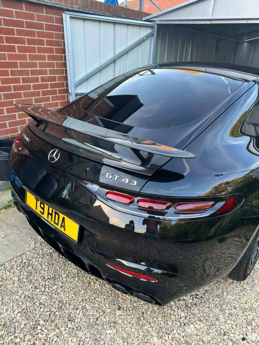 2024-2027 Mercedes AMG GT C192 Coupe Prepreg Carbon Fiber Wing